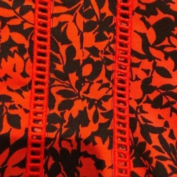 Michael Michael Kors red/black blouse - Picture 4 of 6